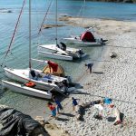 De Cavalaire à Porquerolles en trimaran Astus 20 et Magnum 21