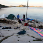 Raid Croate en cata et kayak-2-île de ZUT